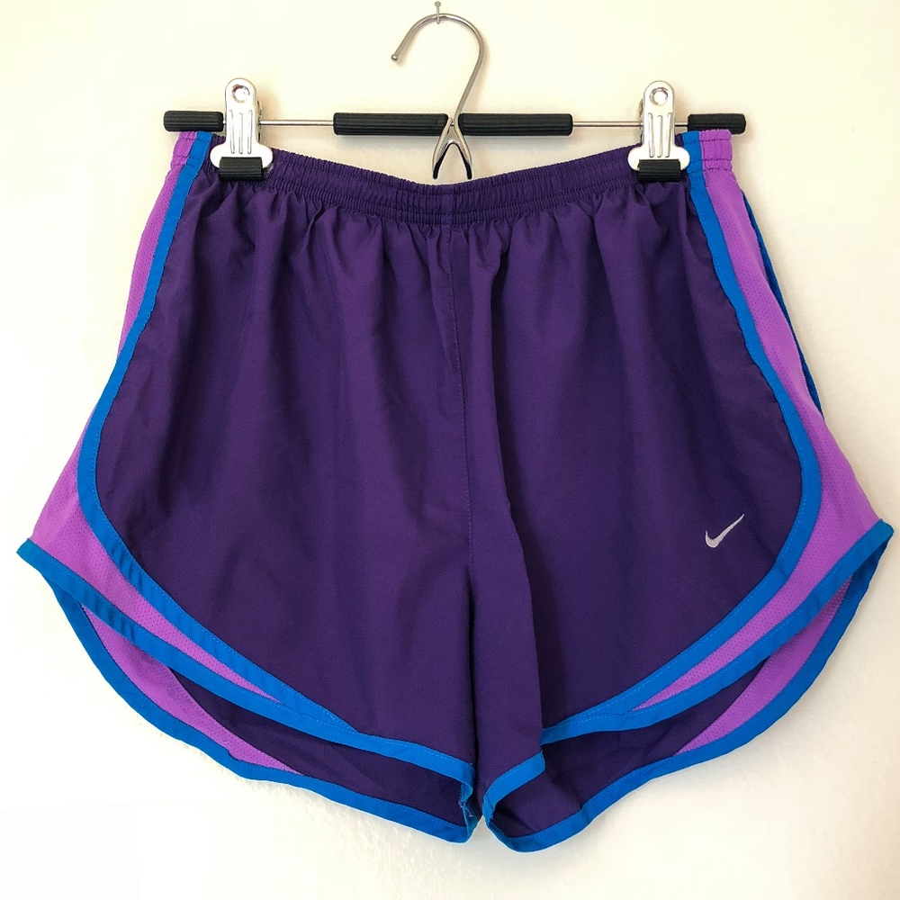 Purple Nike Running Shorts